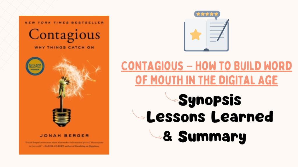 Contagious – How to Build Word of Mouth in the Digital Age Book Review